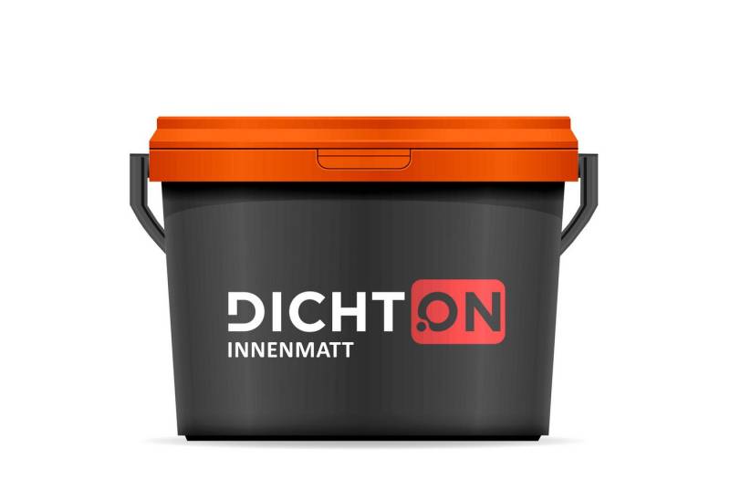DICHTON Wandfarbe D.70W InnenMatt, Innenwandfarbe matt weiß oder farbig, Deckenfarbe Innendispersion von DICHTON
