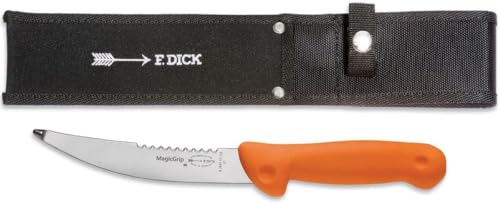 F. DICK Aufbrech-/Jagdmesser, ErgoGrip (Messer mit Klinge 15 cm, X50CrMoV15 Stahl, nichtrostend, 56° HRC) 8264115-53 F. DICK Aufbrech-/Jagdmesser, ErgoGrip (Messer mit Klinge 15 cm, X50CrMoV15 Stahl, nichtrostend, 56° HRC) 8264115-53 von F. DICK