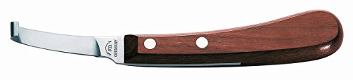 F.DICK Hufmesser ASCOT-CURVED (Gekröpft Links-Kurz-Schmal; Griff Palisanderholz; Carbonstahl; Klinge: 65 mm) 62466000 F.DICK Hufmesser ASCOT-CURVED (Gekröpft Links-Kurz-Schmal; Griff Palisanderholz; Carbonstahl; Klinge: 65 mm) 62466000 von F. DICK