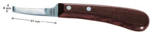DICK Hufmesser Ascot, linksschneidend DICK Hufmesser Ascot, linksschneidend von F. DICK