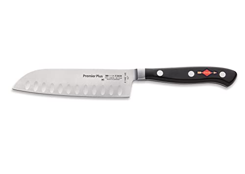 F. DICK Santoku, Küchenmesser, Premier Plus (Messer mit Klinge 14 cm, X50CrMoV15 Stahl, nichtrostend, 56° HRC) 81442142K von F. DICK