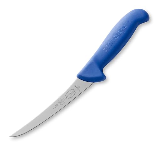 F. DICK Ausbeinmesser, ErgoGrip, flexibel (Messer mit Klinge 15cm, X55CrMo14 Stahl, nichtrostend, 56° HRC) 82981151, Blau von F. DICK