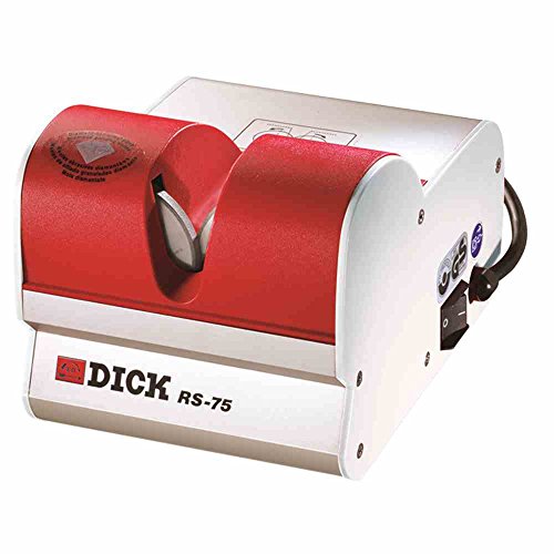 F. DICK Messerschärfer, Abziehmaschine, RS-75 (75 Watt, 230 Volt, geeignet für Laden und Gastronomie) 9806000 von F. DICK