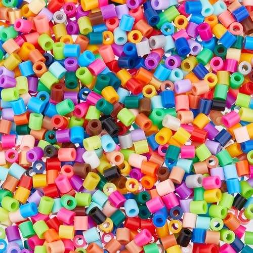 DICOSMETIC 2000 Stück Perlen Bastelset Aus Kunststoff Und Eisen Zum Schmelzen DIY Mehrfarbig 5mm Perlen Für Weihnachten Geburtstag Urlaub Neujahrsgeschenk DICOSMETIC 2000 Stück Perlen Bastelset Aus Kunststoff Und Eisen Zum Schmelzen DIY Mehrfarbig 5mm Perlen Für Weihnachten Geburtstag Urlaub Neujahrsgeschenk von DICOSMETIC