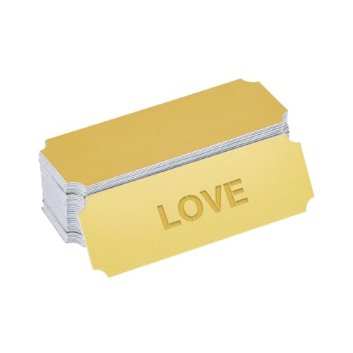 DICOSMETIC 40 Stück Namensschild Briefkasten Aluminium Klingelschild 2.5x7.6cm Selbstklebend Briefkastenschild Goldene Türschild Lasergravur Namensschild Rahmen DICOSMETIC 40 Stück Namensschild Briefkasten Aluminium Klingelschild 2.5x7.6cm Selbstklebend Briefkastenschild Goldene Türschild Lasergravur Namensschild Rahmen von DICOSMETIC