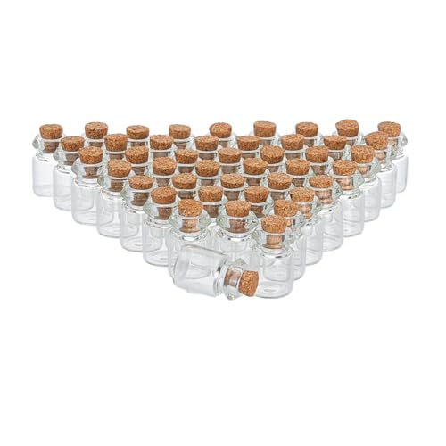 DICOSMETIC 50 Stück Glas Ätherische Ölflaschen Peru Mini Glasflaschen Kleine Probenflaschen 0.5 ml/0.02 oz Mini Glasgläser Glasröhrchen Gläser Mit Korken Zum Herstellen von Anhängerprobenparfüm DICOSMETIC 50 Stück Glas Ätherische Ölflaschen Peru Mini Glasflaschen Kleine Probenflaschen 0.5 ml/0.02 oz Mini Glasgläser Glasröhrchen Gläser Mit Korken Zum Herstellen von Anhängerprobenparfüm von DICOSMETIC