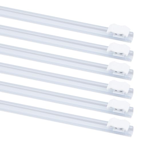 DICOSMETIC 6 Stück Plastikfolienschneider 13 Zoll Schiebeschneider Folienabroller Frischhaltefolienschneider Ersatz Lebensmittelfolienschneider Selbstklebender Schiebeschneider Aluminiumfolie von DICOSMETIC