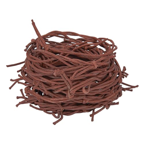DICOSMETIC Verrostetes Stacheldrahtseil Kunstfaser Lederseil 2.3 Meter Lederschnur Stacheldrahtimitation Bandbesatz Für Party Dekoration 5-8mm Breit DICOSMETIC Verrostetes Stacheldrahtseil Kunstfaser Lederseil 2.3 Meter Lederschnur Stacheldrahtimitation Bandbesatz Für Party Dekoration 5-8mm Breit von DICOSMETIC