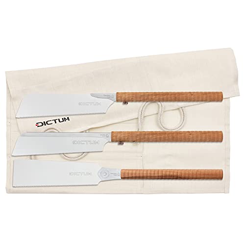 DICTUM® Sägen-Set Japan, 3-teilig, Wave Grip von DICTUM