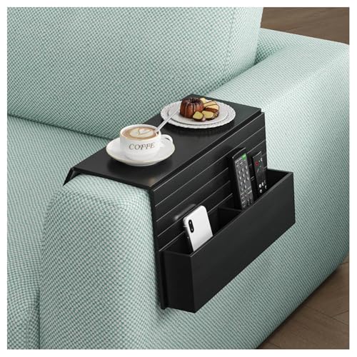 DIDAINT Sofa Tablett Armlehne Sofatablett Armlehnen Tablett Couch Ablage für Sofalehne - Praktische Sofa Ablage, Schwarz, Flexibles Design DIDAINT Sofa Tablett Armlehne Sofatablett Armlehnen Tablett Couch Ablage für Sofalehne - Praktische Sofa Ablage, Schwarz, Flexibles Design von DIDAINT