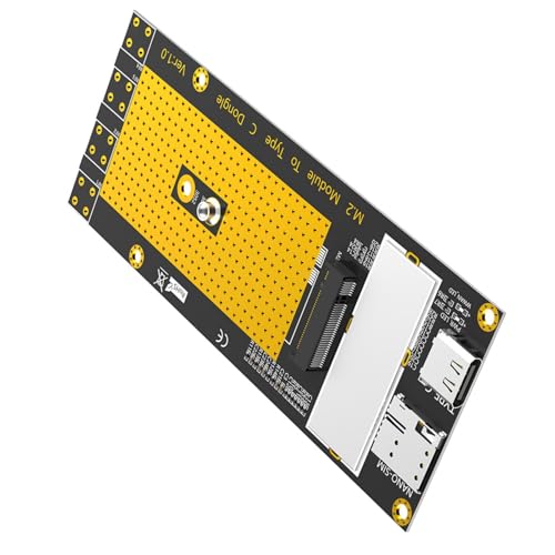 DIDILLX B Key Slot Typ C Board Adapter Board Modul Dongle mit Kartensteckplatz Adapter für RM500Q/RM500U/GM800/SIM8200 DIDILLX B Key Slot Typ C Board Adapter Board Modul Dongle mit Kartensteckplatz Adapter für RM500Q/RM500U/GM800/SIM8200 von DIDILLX