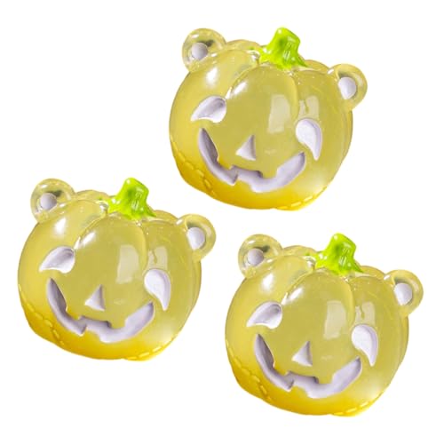 DIDILLX Kreatives Halloween-Landschaftsset mit Fledermaus und Figuren für Heimdekoration, Miniatur-Halloween, leuchtende Dekoration von DIDILLX