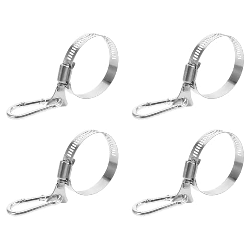 DIDILLX Rostfreier, verstellbarer Flaggenhalter, Srtand-Klemme mit robustem Griff, geeignet für den Außenbereich, korrosionsbeständige Design-Fahnenmast-Hardware von DIDILLX