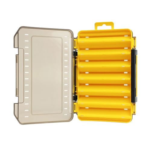 DIDILLX Tackle Box Double Side Fishing Lures Baits Hooks Storage Container Case Multiple Compartment Fishing Tackle Storage Box DIDILLX Tackle Box Double Side Fishing Lures Baits Hooks Storage Container Case Multiple Compartment Fishing Tackle Storage Box von DIDILLX