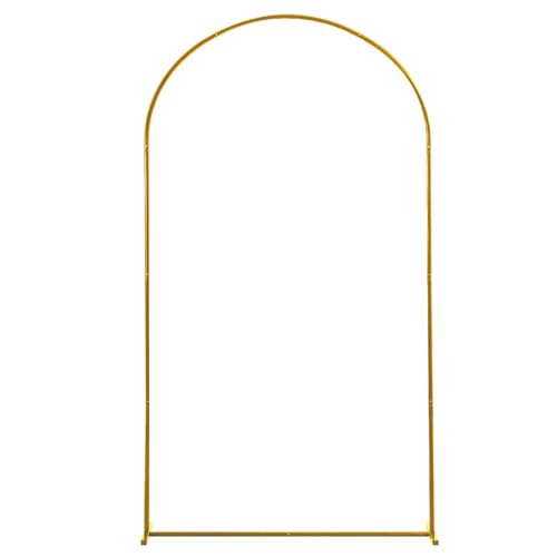 Goldener Eisen-Hochzeitsbogen-Dekor mit mehreren Größen, einfache Montage, Party-Hintergrundstruktur, goldener Eisenbogen, Hintergrundrahmen von DIDILLX
