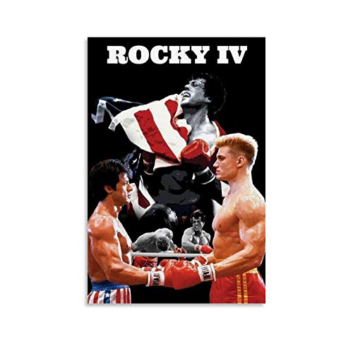 DIDIWEI Director's Cut Rocky 4 Leinwand Kunst Poster und Wandkunst Bilddruck Moderne Familienzimmer Dekor Poster 20x30inch(50x75cm) von DIDIWEI