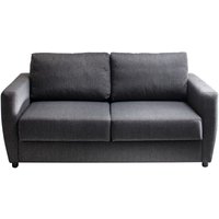 Schlafsofa mit Schlaffunktion dunkelgrau 176 x 74 cm - müritz Die Möbelfundgrube von DIE MÖBELFUNDGRUBE