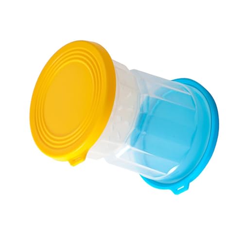DIEKE Functioanl Vorratsglas aus Glas, effizientes Glas Pickle Storage Jar Große Öffnung für einfaches Befüllen Gurke mit Sieb von DIEKE
