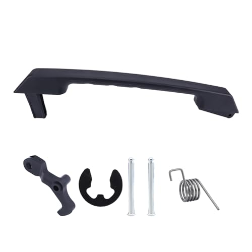 DIEKE Heckklappengriff für 4 Türer 03-09 Ersetzen 15135441 Strukturiert Heckklappenhebel Heckgriff Reparatur Schwarz von DIEKE