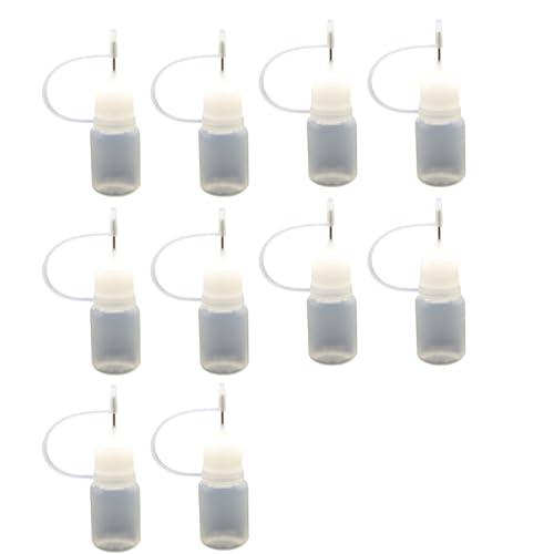 DIEKE Leere Präzisions-Nadelspitzen-Applikatorflasche, Nadelspitze, Quetschflasche für Acrylmalerei, Bastelarbeiten, Quilling und Papierbasteln, Präzisions-Applikatorflaschen DIEKE Leere Präzisions-Nadelspitzen-Applikatorflasche, Nadelspitze, Quetschflasche für Acrylmalerei, Bastelarbeiten, Quilling und Papierbasteln, Präzisions-Applikatorflaschen von DIEKE