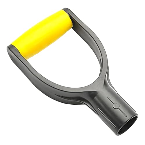 Leichter PVC-Schaufelgriff mit verbesserter Griffstruktur, ergonomischer Griff für einfachen Austausch auf Garten- und Schnee-Werkzeug von DIEKE