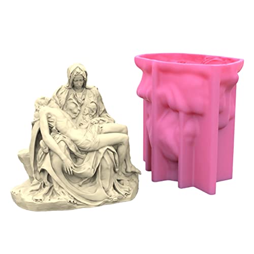 Retro Pieta Statue Silikonharzform Statue Herstellung Form Ton Seife Silikon Statue Ornamente Harz Retro Pieta Statue Silikonharzform Statue Herstellung Form Ton Seife Silikon Statue Ornamente Harz von DIEKE