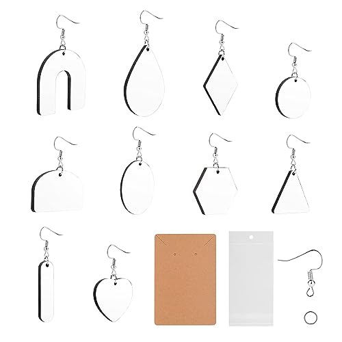 Sublimationsohrringe mit Karton Doppelseitige Wärmeübertragung Liebe Herz Wassertropfen Runde Verschiedene Formen Ohrringe Sublimationsohrringe mit Karton Doppelseitige Wärmeübertragung Liebe Herz Wassertropfen Runde Verschiedene Formen Ohrringe von DIEKE