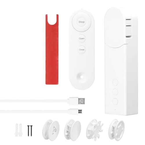 DIERI Tuya BT Intelligenter Pull Bead Curtain Motor Elektrischer Rollo-Treiber Automatischer Öffner Keine Verkabelungsunterstützung APP-Fernbedienung Timer-Setup Temperaturerfassung Kompatibel mit DIERI Tuya BT Intelligenter Pull Bead Curtain Motor Elektrischer Rollo-Treiber Automatischer Öffner Keine Verkabelungsunterstützung APP-Fernbedienung Timer-Setup Temperaturerfassung Kompatibel mit von DIERI