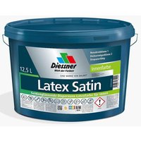 Diessner - Latex Satin Dispersions-Latexfarbe Innenfarbe 12,5 Liter von DIESSNER