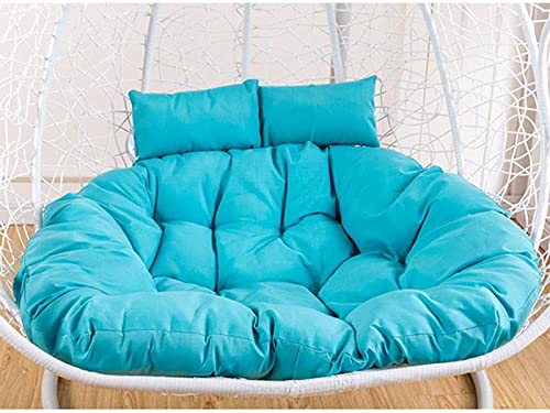 Garten Doppel Hängesessel Kissen,Große Sitzkissen Mit Kissen,Swing Chair Pads Dickes Hängesessel Pad Papasan Patio Sitzkissen Garten Doppel Hängesessel Kissen,Große Sitzkissen Mit Kissen,Swing Chair Pads Dickes Hängesessel Pad Papasan Patio Sitzkissen von DIESZJ