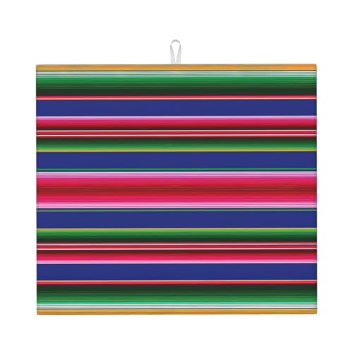 Abtropfmatte mit gestreiftem Design, niedlich, für Küche, ästhetisch, saugfähig, Abtropfmatte, leicht zu reinigen Abtropfmatte mit gestreiftem Design, niedlich, für Küche, ästhetisch, saugfähig, Abtropfmatte, leicht zu reinigen von DIEzig