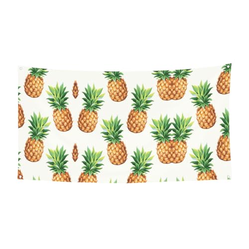 Ananas-Druck, hängende Halloween-Party-Banner für Feiertage, 1 Stück, ideal für Halloween-Weihnachtsfeiern von DIEzig