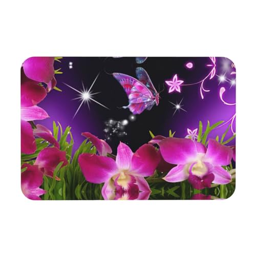 DIEzig Kieselgur mit rosa Blumen-Hintergrund, 39,9 x 60,9 cm, Herbstmatte, weiche Bodenmatte, Duschkissen, rutschfeste Gummi-Rückseite DIEzig Kieselgur mit rosa Blumen-Hintergrund, 39,9 x 60,9 cm, Herbstmatte, weiche Bodenmatte, Duschkissen, rutschfeste Gummi-Rückseite von DIEzig