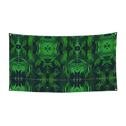 Grüne tropische Pflanze, zum Aufhängen, Halloween-Party-Banner für Feiertage, 1 Stück, ideal für Halloween-Weihnachtsfeiern Grüne tropische Pflanze, zum Aufhängen, Halloween-Party-Banner für Feiertage, 1 Stück, ideal für Halloween-Weihnachtsfeiern von DIEzig