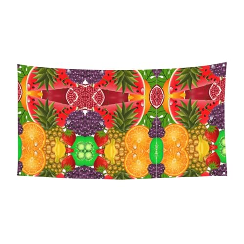 Halloween-Party-Banner mit Ananas-Motiv, zum Aufhängen, für Feiertage, 1 Stück, ideal für Halloween-Weihnachtsfeiern von DIEzig