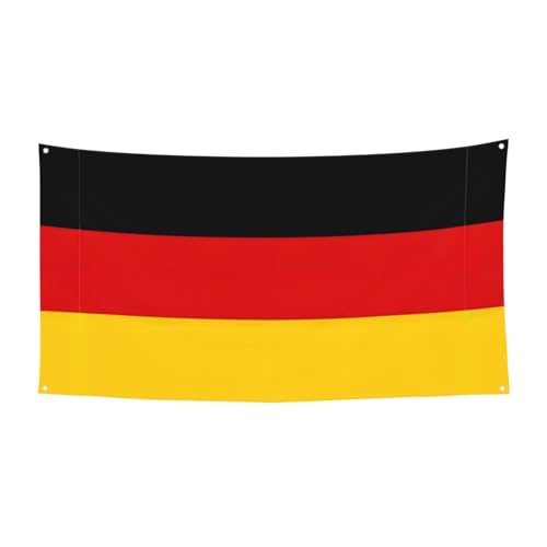 Halloween-Partybanner mit Deutschland-Flagge, zum Aufhängen, für Feiertage, 1 Stück, ideal für Halloween, Weihnachtsfeiern von DIEzig