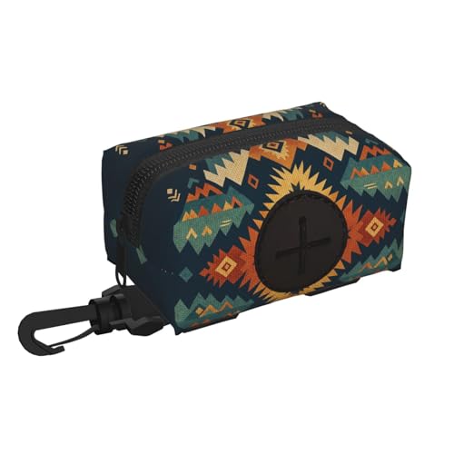 Hundekotbeutelhalter mit geometrischen Stämmen, Hundekotbeutelhalter und Spender, Haustierzubehör Hundekotbeutelhalter mit geometrischen Stämmen, Hundekotbeutelhalter und Spender, Haustierzubehör von DIEzig