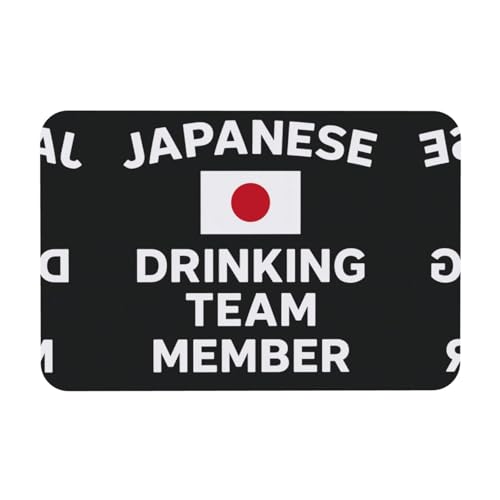 Japanischer Trinkdruck, Kieselgur-Matte, Herbst-Weichbodenmatte, Duschkissen, rutschfeste Gummi-Rückseite, 39,9 x 60,9 cm von DIEzig