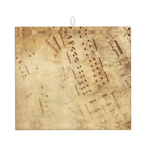 Niedliche Abtropfmatte für Küche, ästhetisch, saugfähig, Abtropfmatte, Küchenabtropfmatte, leicht zu reinigen Niedliche Abtropfmatte für Küche, ästhetisch, saugfähig, Abtropfmatte, Küchenabtropfmatte, leicht zu reinigen von DIEzig