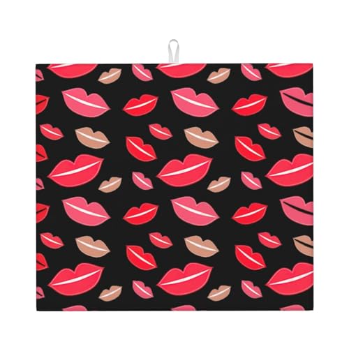 Niedliche Abtropfmatte für Küche, ästhetisch, saugfähig, Abtropfmatte, leicht zu reinigen von DIEzig