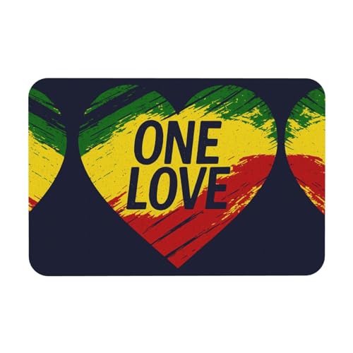 Onelove Printing Kieselgur Matte, Herbst-Weichbodenmatte, Duschkissen, rutschfeste Gummi-Rückseite, 39,9 x 60,9 cm von DIEzig