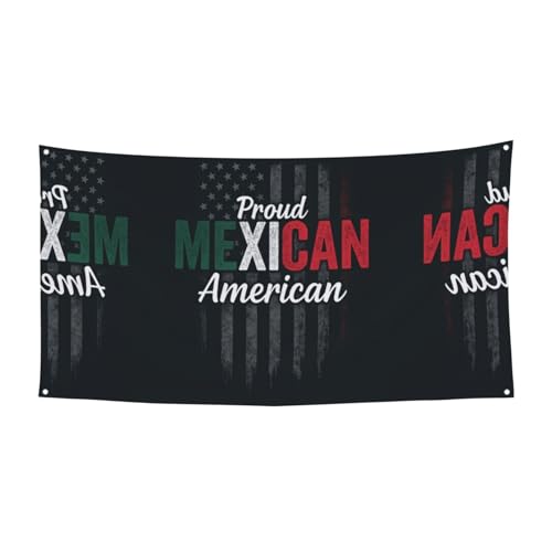 Stolzer mexikanischer Druck, hängende Halloween-Party-Banner für Feiertage, 1 Stück, ideal für Halloween-Weihnachtsfeiern von DIEzig
