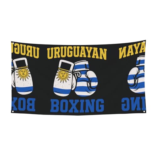 Uruguay-Kampf-Druck, hängende Halloween-Party-Banner für Feiertage, 1 Stück, ideal für Halloween-Weihnachtsfeiern von DIEzig