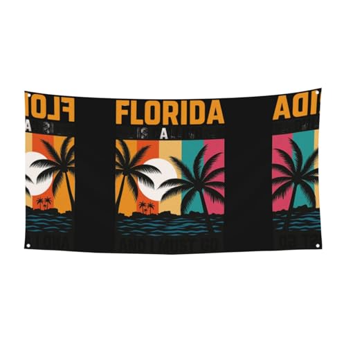 We'Re Going To Florida Druck Halloween Party Banner für Feiertage, 1 Stück, ideal für Halloween Weihnachten Versammlungen von DIEzig
