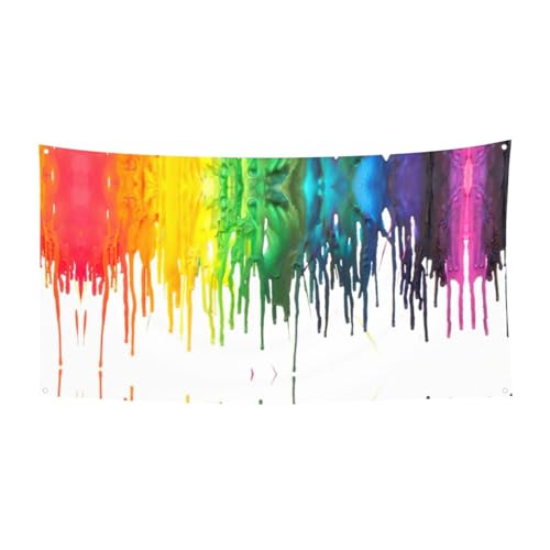 Weißer Druck, hängende Halloween-Party-Banner für Feiertage, 1 Stück, ideal für Halloween-Weihnachtsfeiern von DIEzig