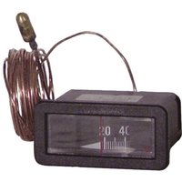 Diff - Rechteckiges Thermometer 20° bis +120°C - l 64mm x h 31mm Kapillar 3000 von DIFF