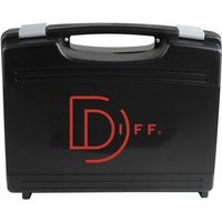 Leerer Koffer Schwarzer Koffer mit 2 Schaumstoffen 247x177x76 von DIFF