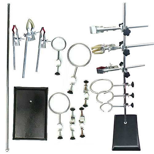 Laborständer Laborunterstützung 60cm Labor Ständer Laborstativ Platte Stab Klemme Muffe für Chemie Physikalische Experiment Laborständer Laborunterstützung 60cm Labor Ständer Laborstativ Platte Stab Klemme Muffe für Chemie Physikalische Experiment von DIFU