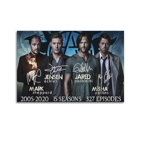DIGERTECH Supernatural-Poster, Vintage-Kunst-Cover, Raumdekoration, ästhetisch für Schlafzimmer, Wohnzimmer, Wände, ästhetisches Poster, 40 x 60 cm, ungerahmter Stil von DIGERTECH
