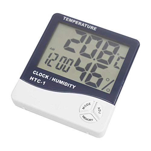 DIGIFLEX Digitale LCD-Temperatur- und Feuchtigkeitsmessgeräte mit Uhr und Wecker DIGIFLEX Digitale LCD-Temperatur- und Feuchtigkeitsmessgeräte mit Uhr und Wecker von DIGIFLEX